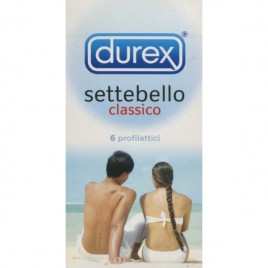 Durex profilattico Settebello classico 2 confezioni da 6