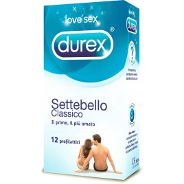 Durex profilattico Settebello classico 2 confezioni da 12